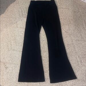 Aerie Offline Black Flared Pants